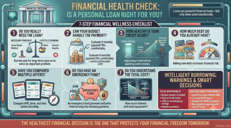 Before You Take Out a Personal Loan: A Complete Financial Health Checklist Before You Take Out a Personal Loan: A Complete Financial Health Checklist